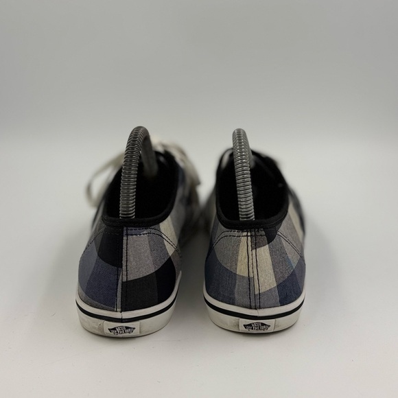 Vans gray and black plaid authentic women’s size 8 - Picture 4 of 6